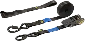 A Pair of Black Ratchet Straps With Hooks — TJM Rockhampton in Rockhampton City, QLD
