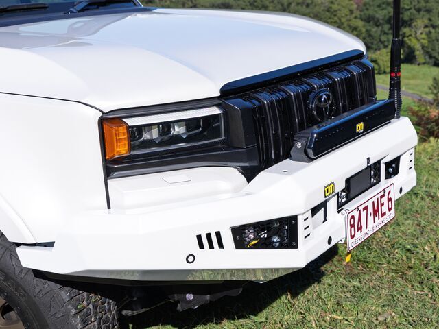 White Off-Road Vehicle's Front — Lacey's TJM 4X4 Megastore in Rockhampton City, QLD