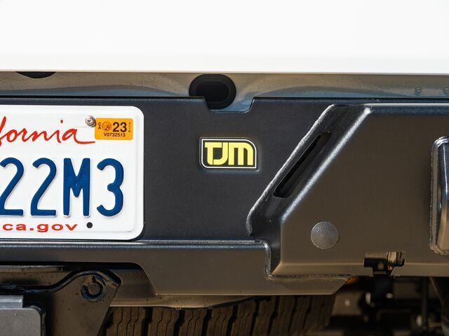 Close-Up of A Black Car Bumper