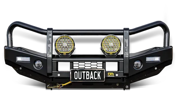 A Black Bumper With a License Plate — TJM Rockhampton in Rockhampton City, QLD