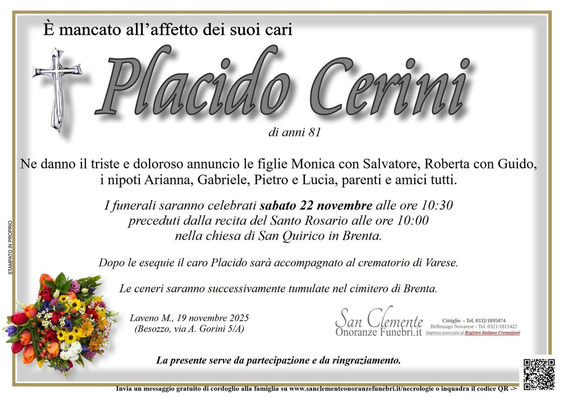 san clemente, bellinzago novarese, oleggio, cerini placido, monica, roberta, menotti bassani, cittiglio, caravate, sangiano, laveno, mombello, cerro, reno, leggiuno, ballarate, monvalle, gemonio, cocquio trevisago, gavirate, azzio, orino, brenta, casalzuigno, cuveglio, cuvio, rancio valcuvia, cassano valcuvia, luino, varese, impresa funebre, onoranze funebri, pompe funebri, defunto, necrologi, necrologie, funerale, funebre, defunto,