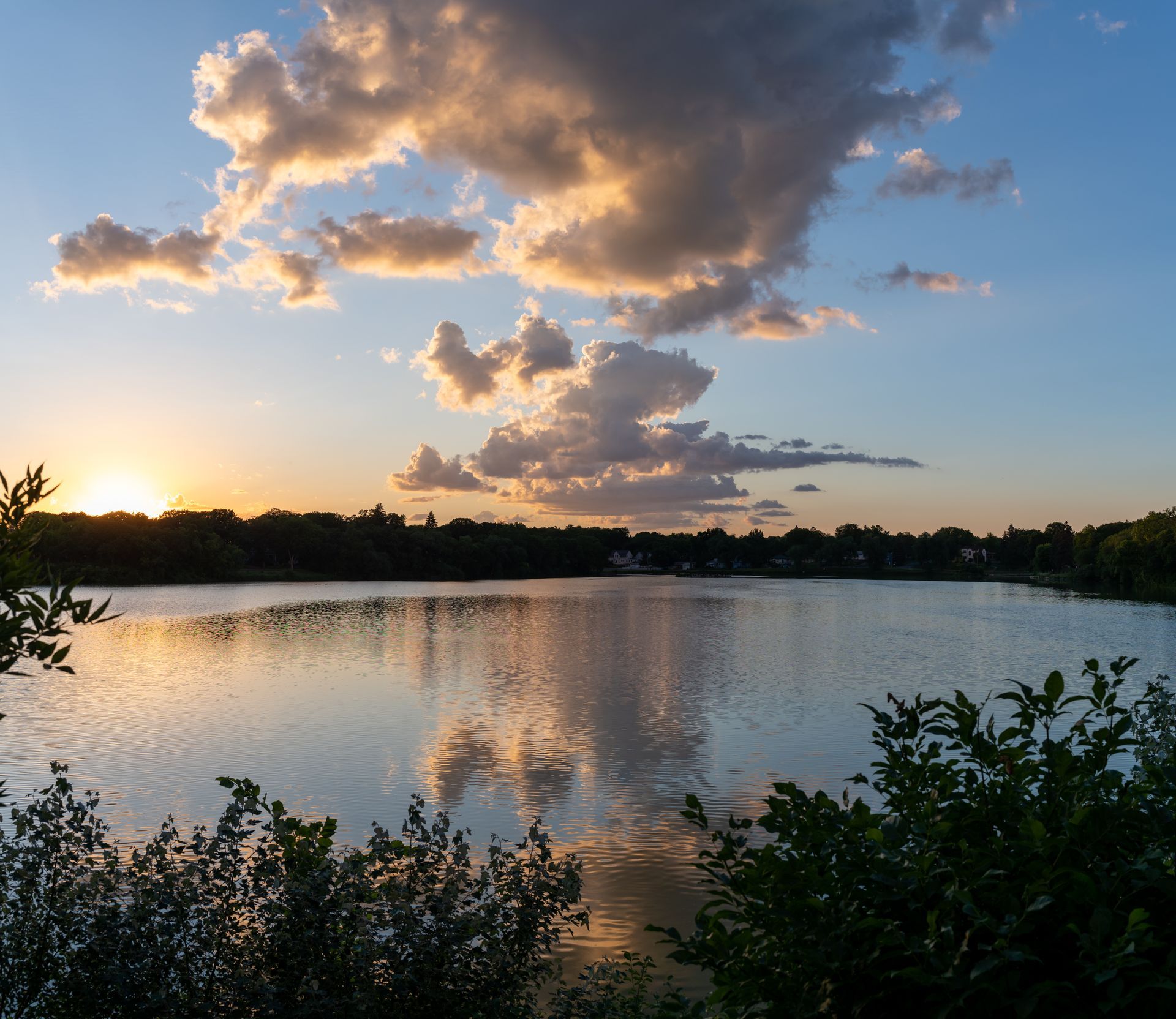 A stock photo of a lake