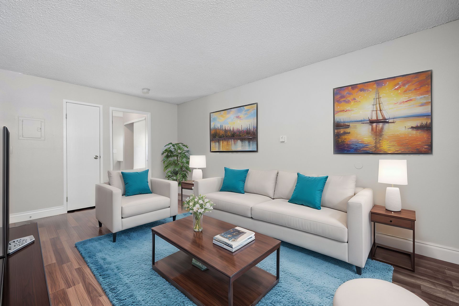 Photo of a living room