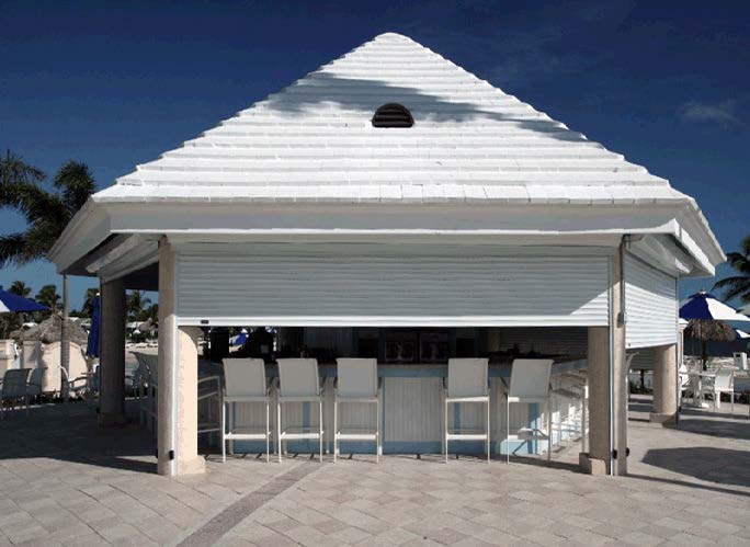 Enclosure — Beach, FL — Enterprise Seamless Gutters