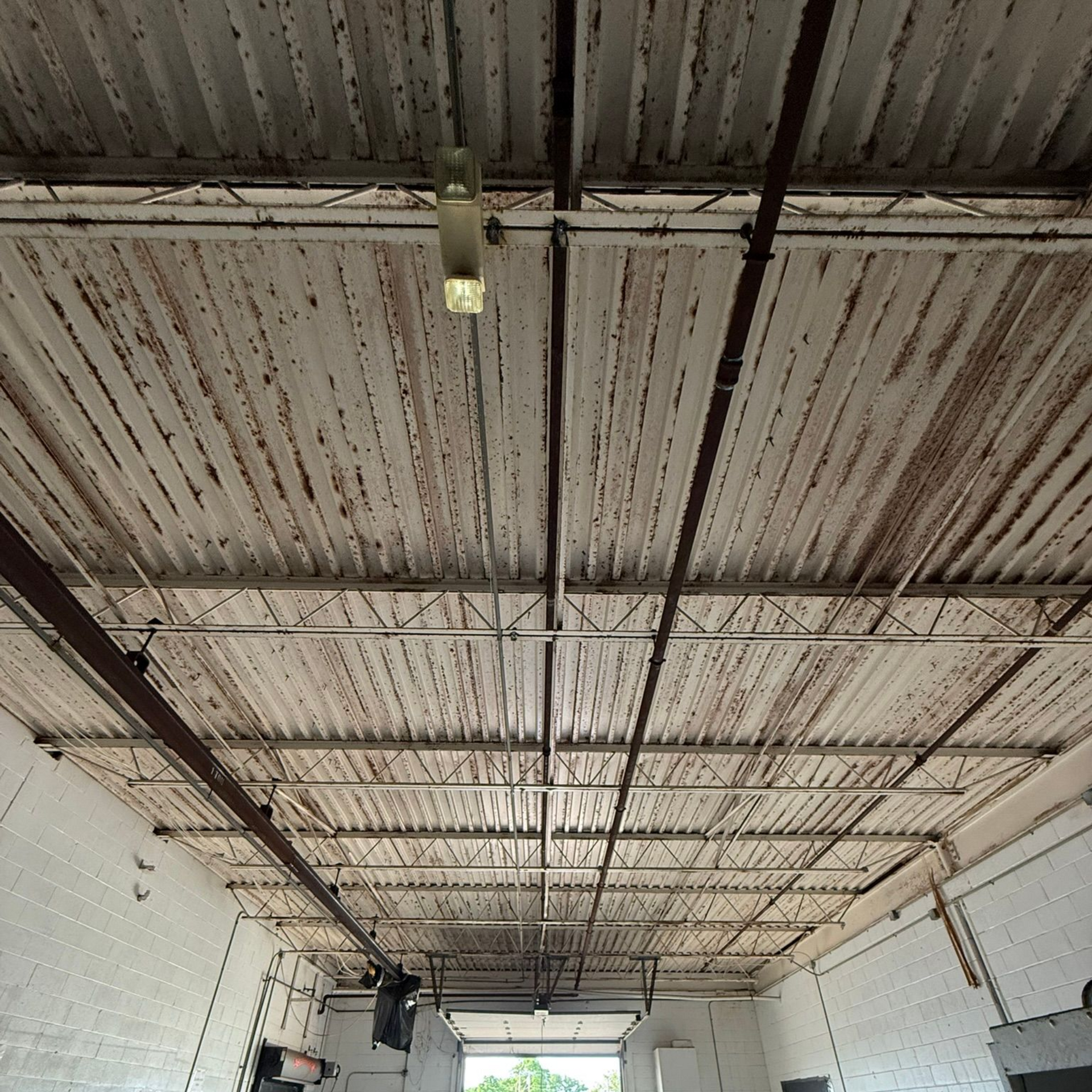 warehouse metal roof