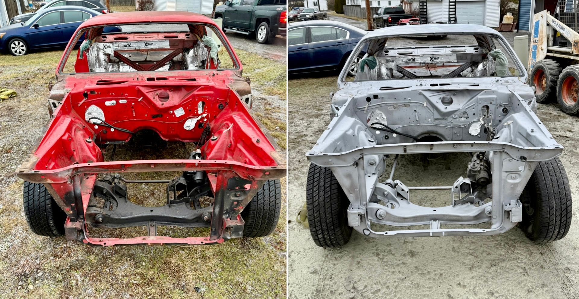 car chassis mobile sandblasting