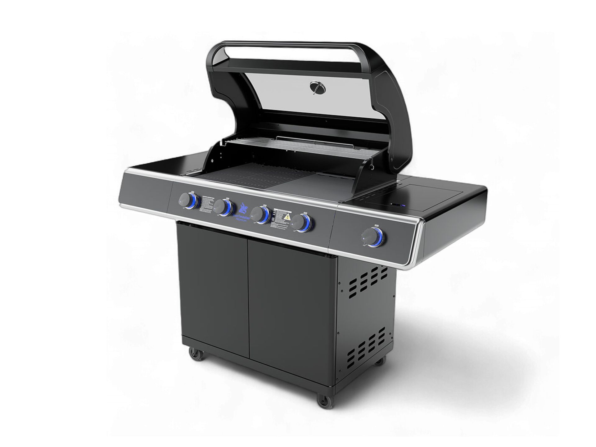 Premium 4 Burner on Cart