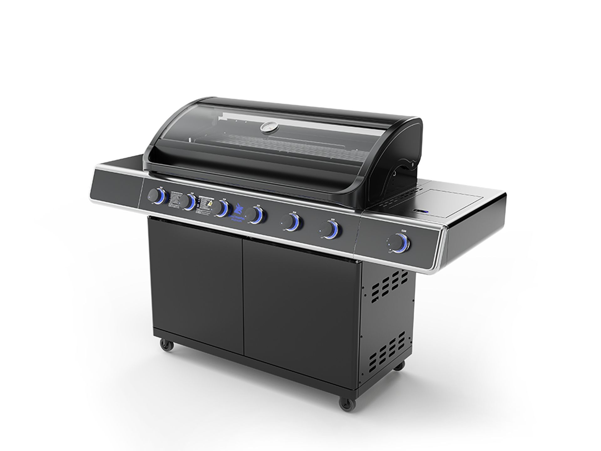 Premium 6 Burner on Cart