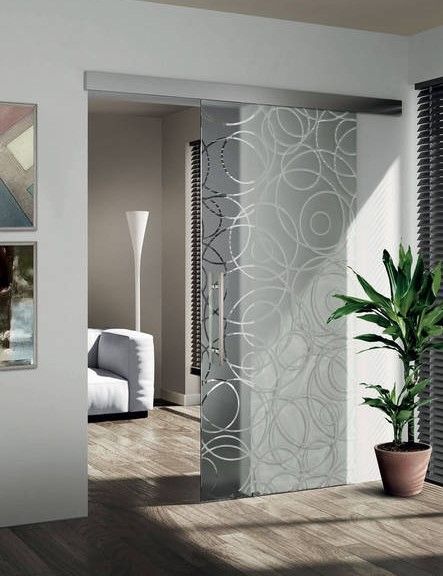 Porte in vetro serigrafato