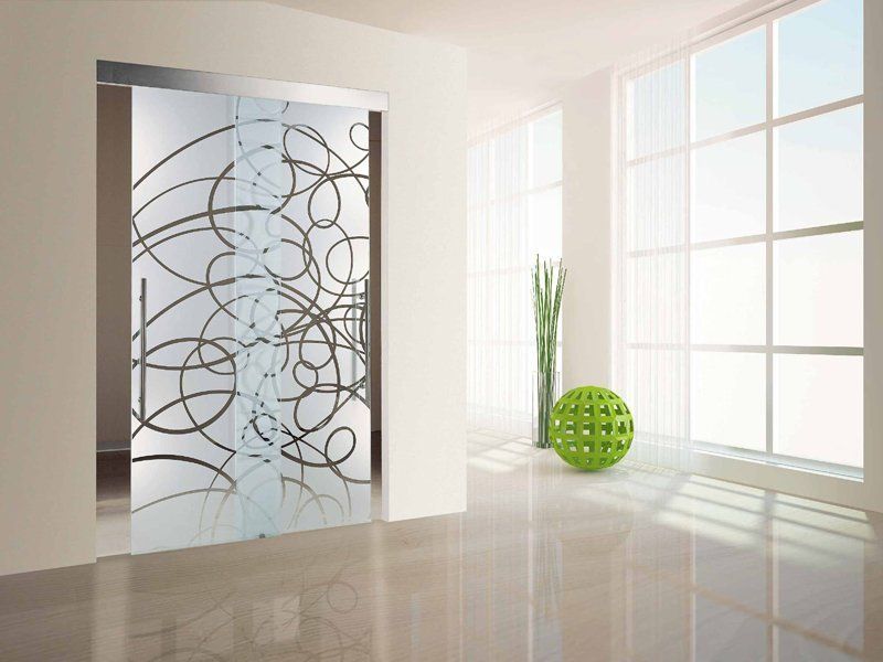 Vetro d'arredo con serigrafia