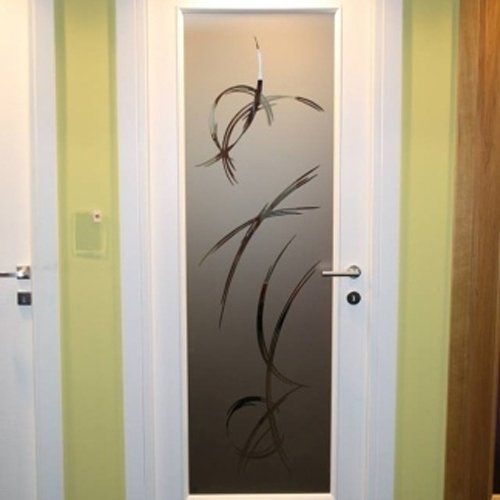 Vetro d'arredo opaco e serigrafato