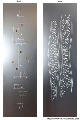 Vetri d'arredo per infissi