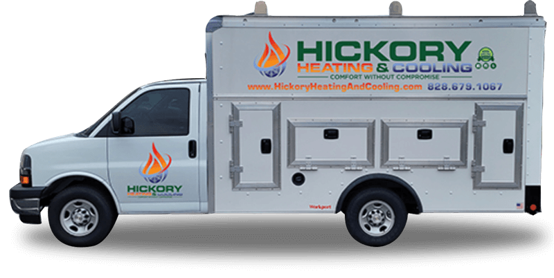 Hickory Heating-and Cooling Repair Truck