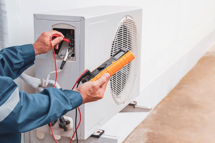 light flickering when air conditioner turns on