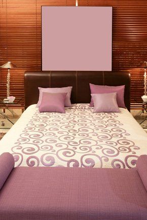 Oriental style bedrrom and bed in Middlesbrough