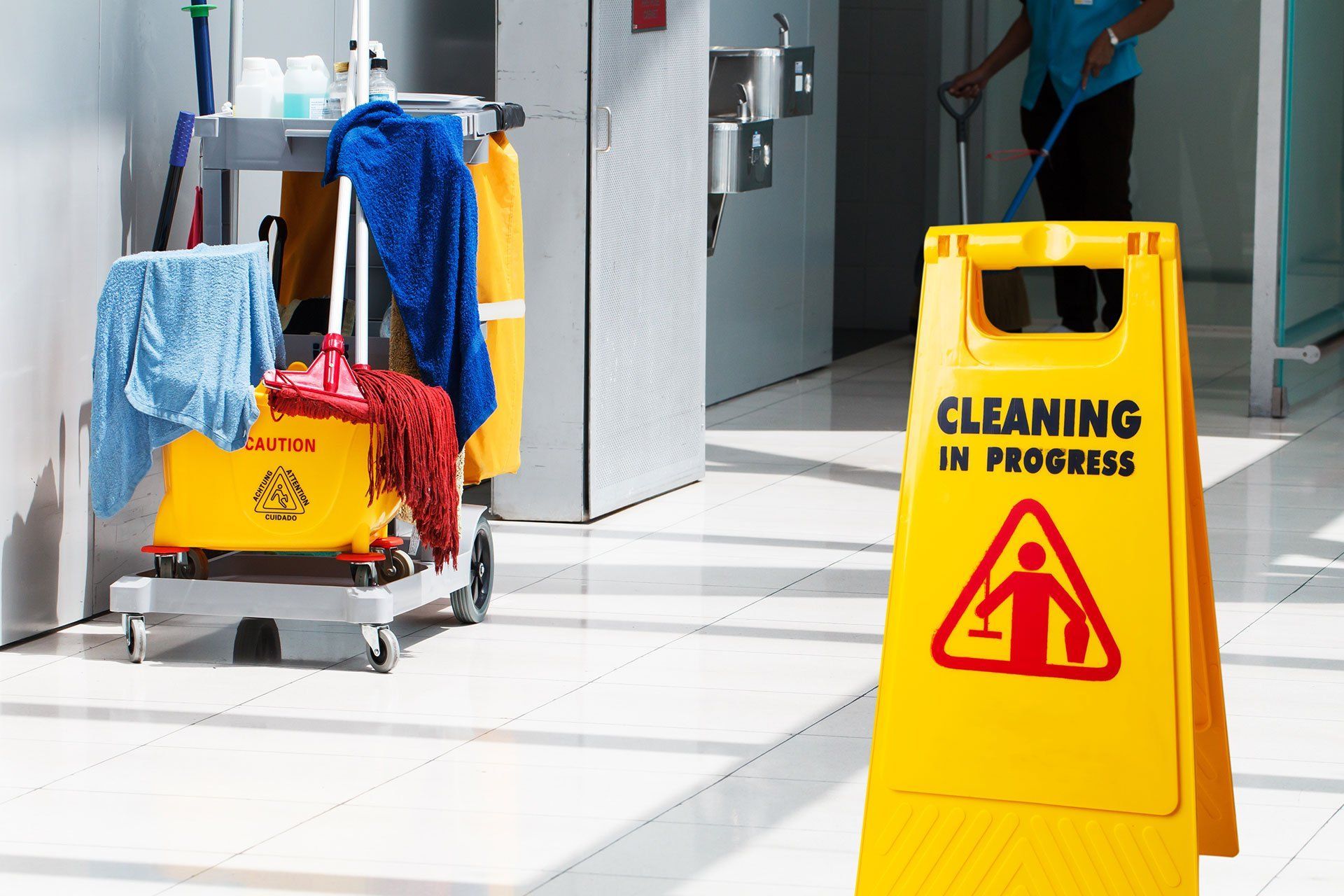 pulizia di locali industriali