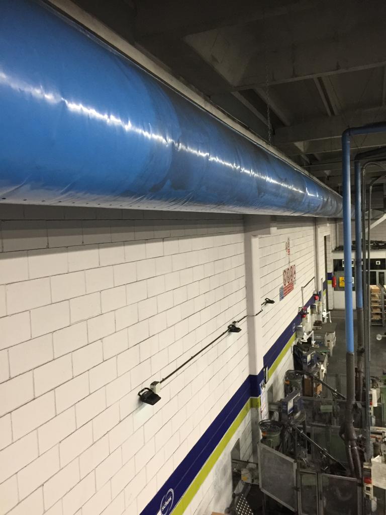 pulizia professionale di spazio industriale