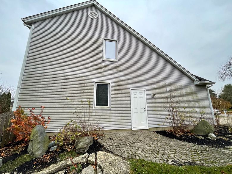 Before House Wash House Soft Washing Service