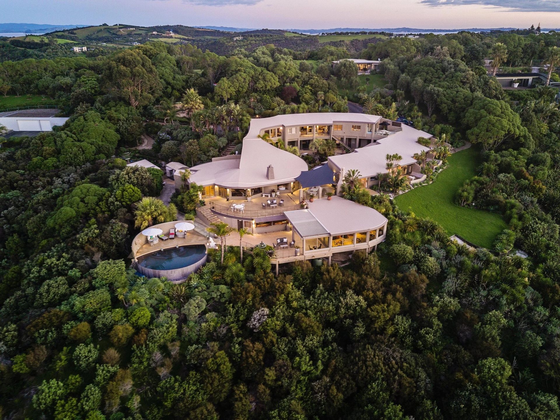 Delamore Lodge luxury accomodation on Waiheke Island