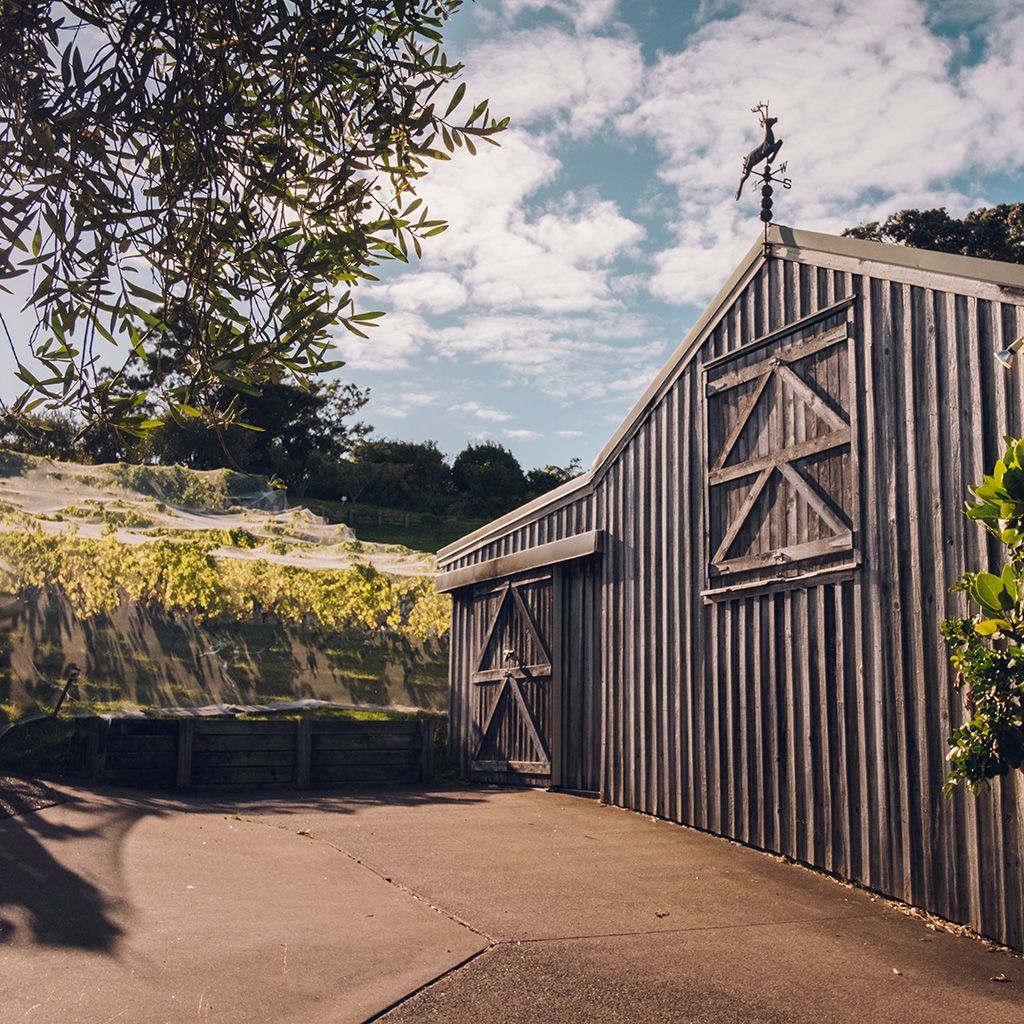 Kennedy Point Vineyard winery barn