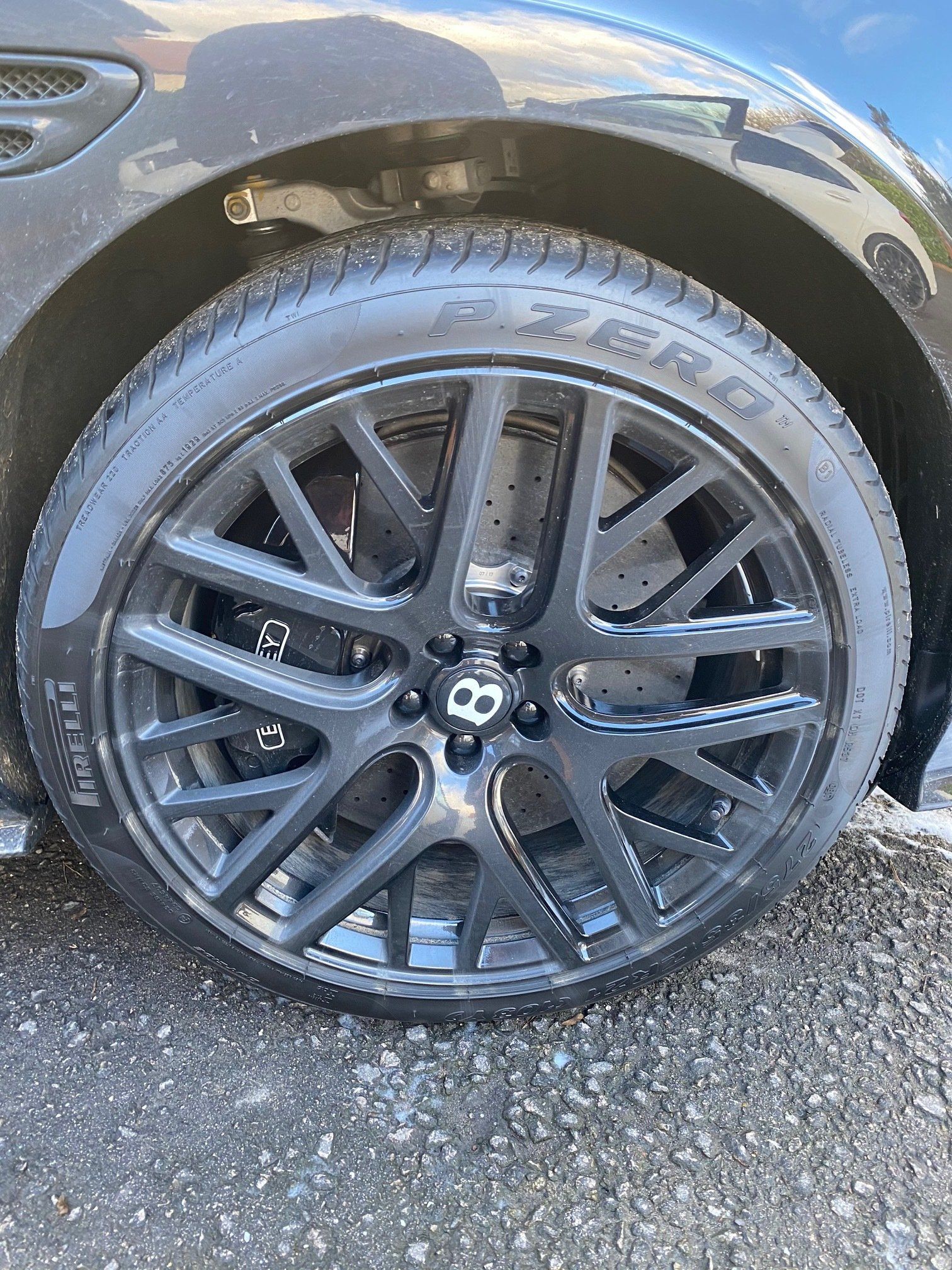 Dirty Bentley Wheel