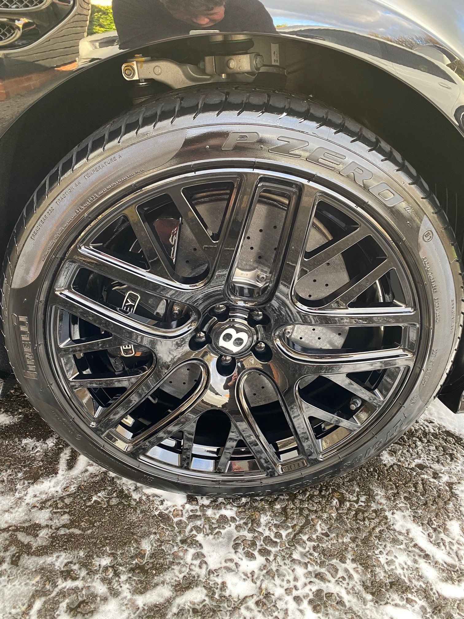 Clean Bentley Wheel