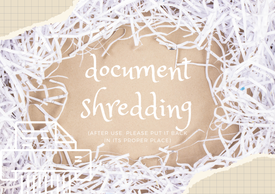 7 things to expect during document shredding