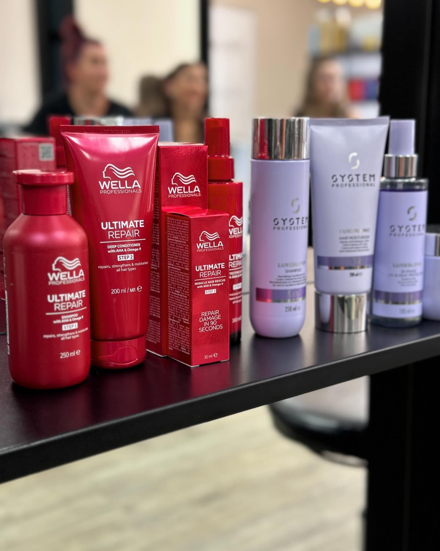 Shelved Wella and System Professional Hair Care — EDISON Hair Collective In Mackay, QLD