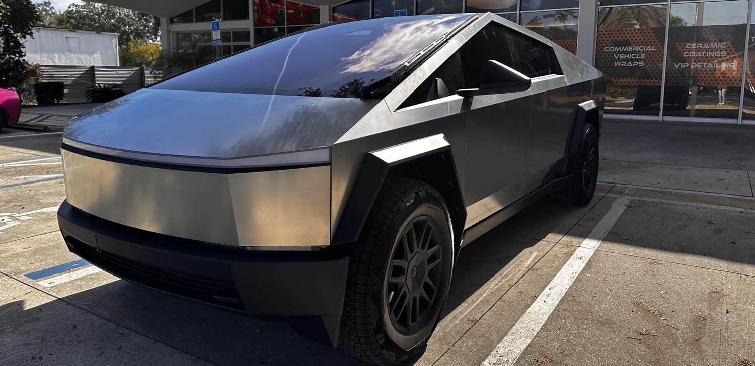 Tesla Cybertruck window tinting benefits