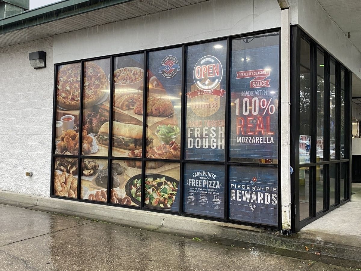 Storefront Vinyl Wraps Cost Effective And Easy To Install And Remove