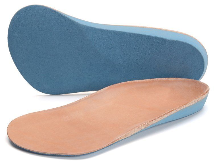 Leather stride custom orthotic