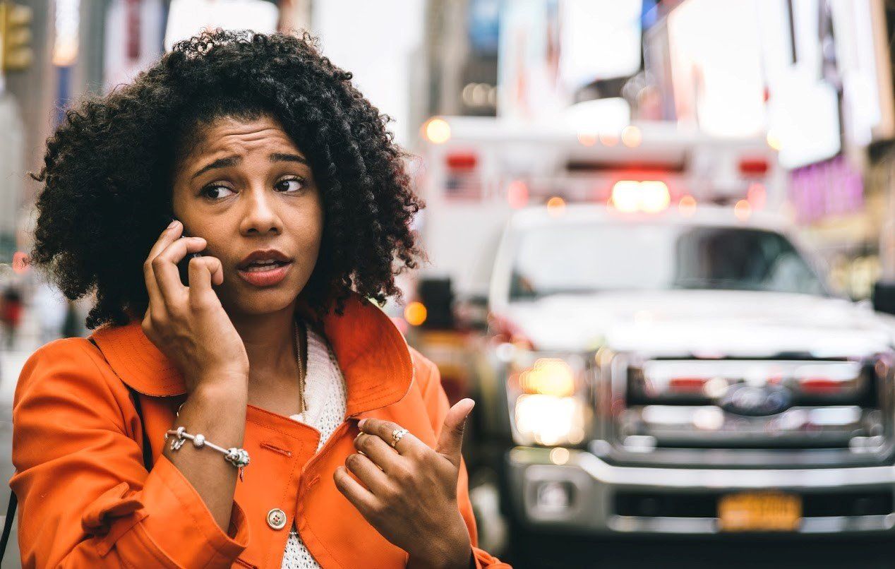 Woman on the Phone — Northfield, NJ — Radano & Lide