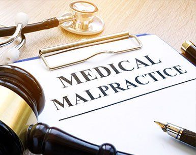 Medical Malpractice — Clipboard with Documents About Medical Malpractice and Gavel in Northfield, NJ