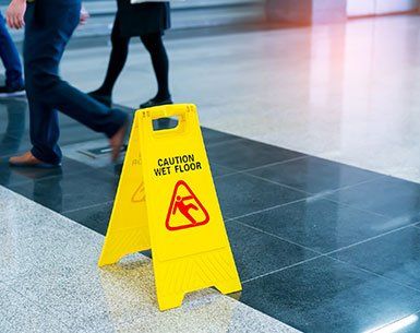 Slip and Fall Attorney — Fall Accident Wet Floor in Northfield, NJ