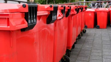 Red Dumpsters — Station, VA — C & S Disposal