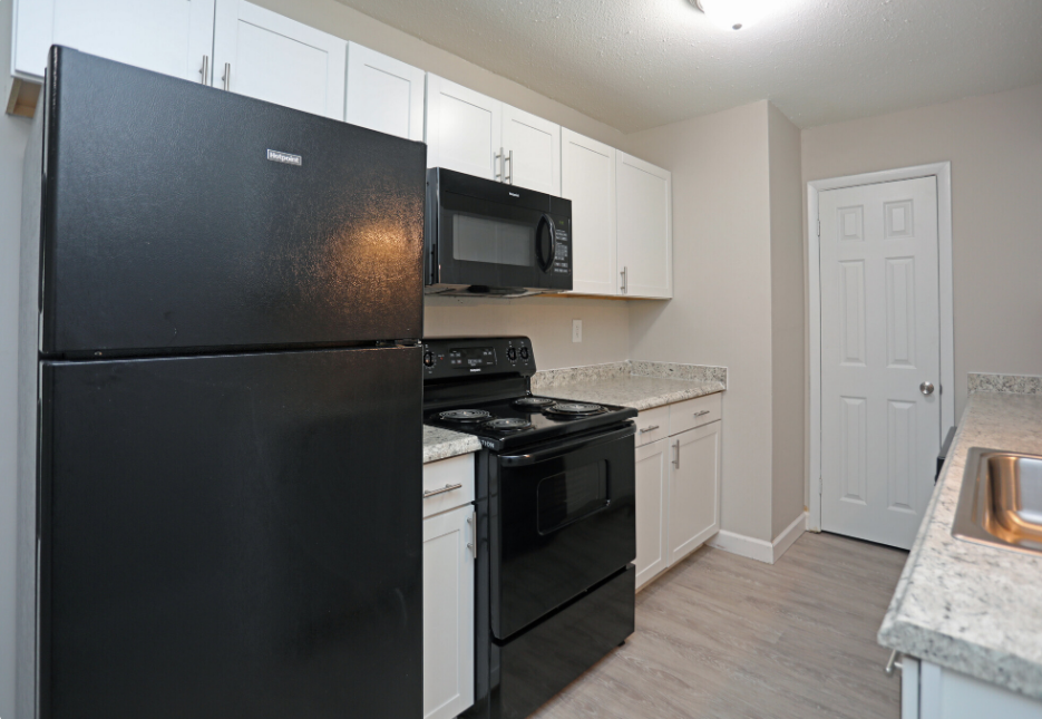 Kitchen with appliances