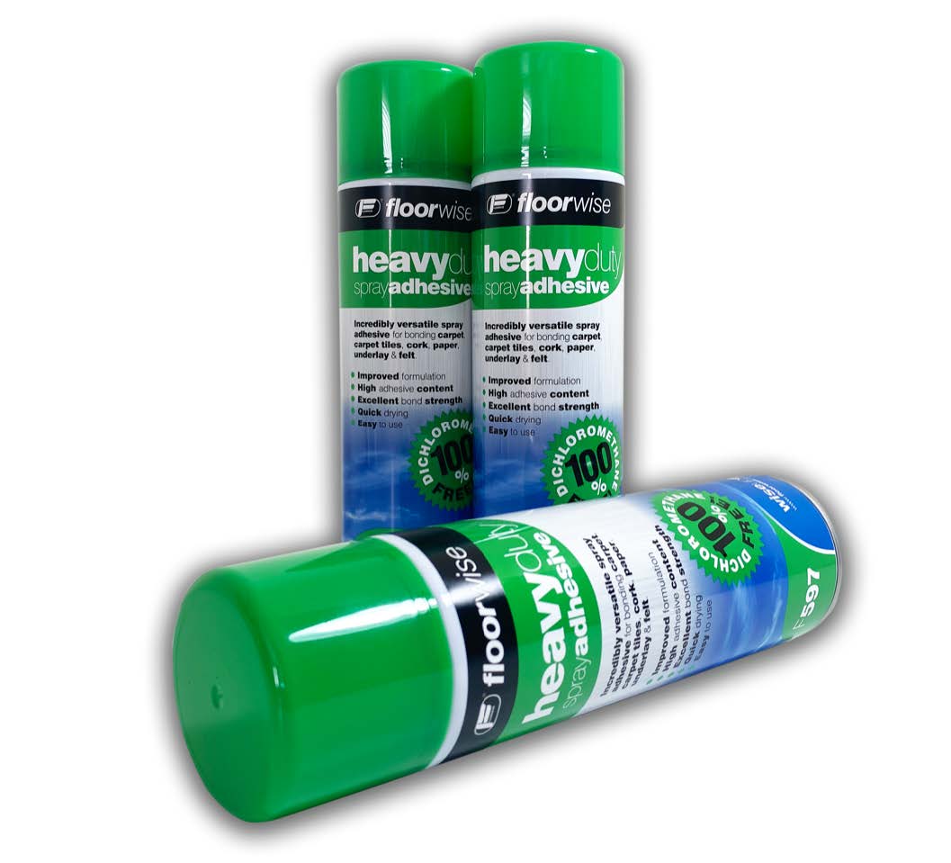 F597 Heavy Duty Spray Adhesive by Floorwise