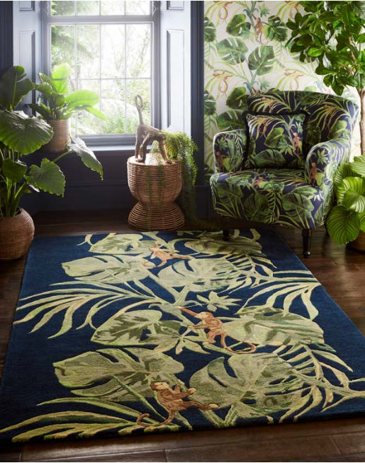 Tropical Collection Rugs by Ultimate Home Living