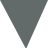 A close up of a gray triangle on a white background.