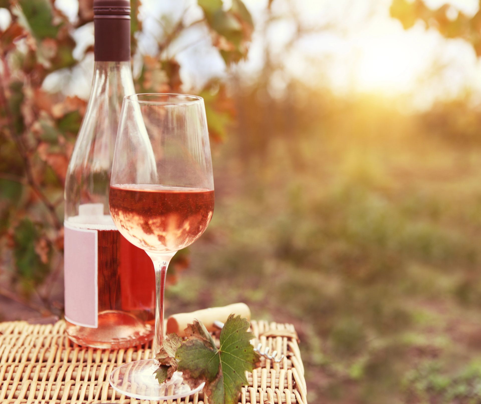 Vino rosado