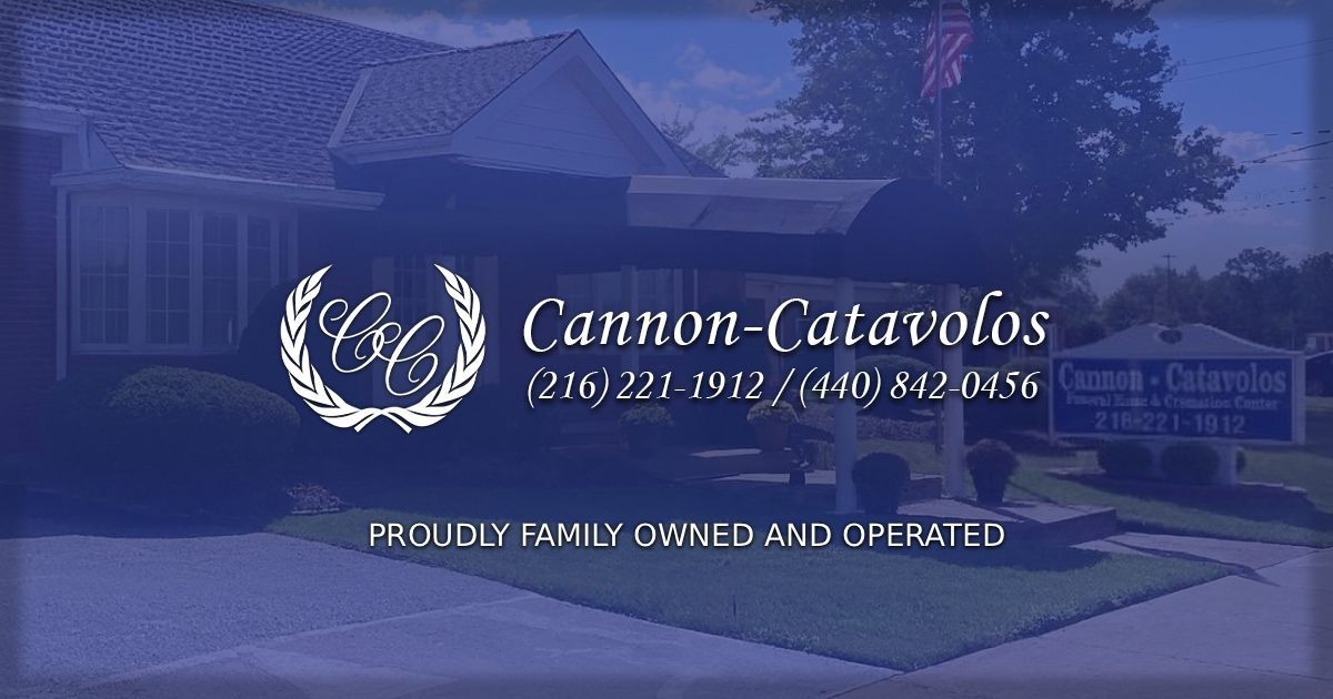 Cannon - Catavolos Funeral Home & Cremation Center Obituaries
