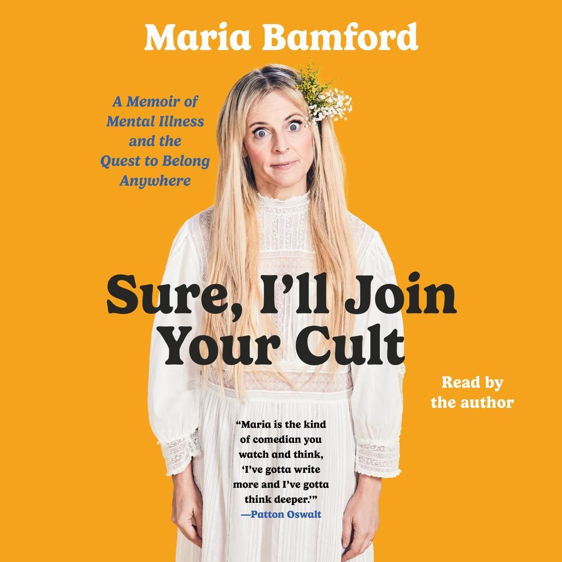 Book cover: Maria Bamford with title 