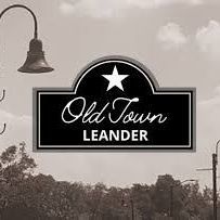 A sign for Old Town Leander