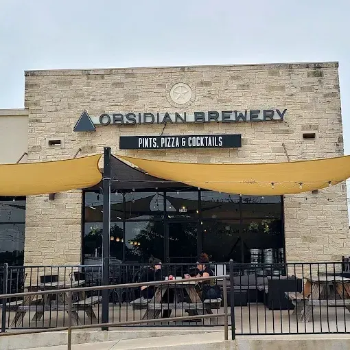 The outside of a brewery