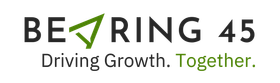 Logo for Bearing 45. Driving Growth. Together.