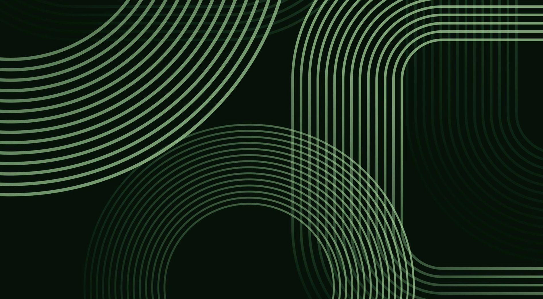 Road with colorful light trails winding under a starry night sky.