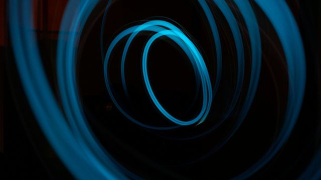 Abstract circles illustrating Bearing 45 Compass Session