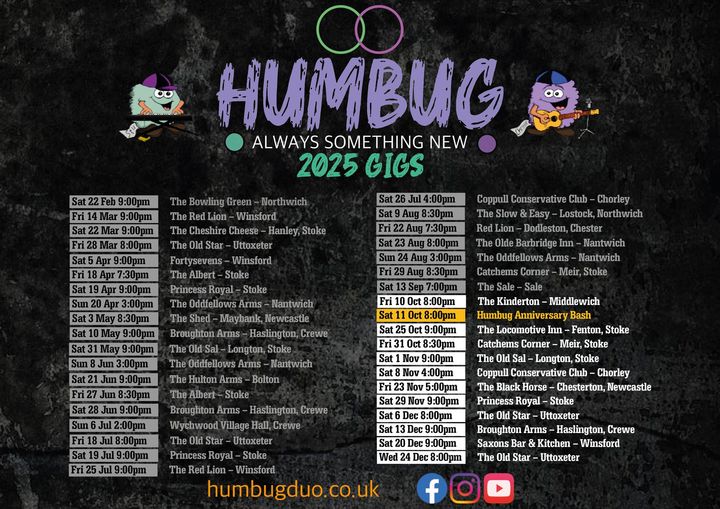2025 Gigs