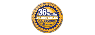 36 month / 36k mile Warranty | X-tra Mile Auto Care