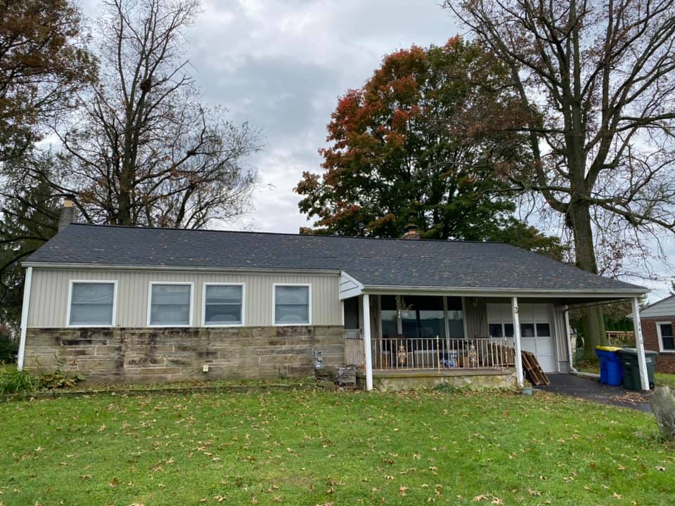 One Story House For Siding Replacement — York, PA — Shiloh Roofing